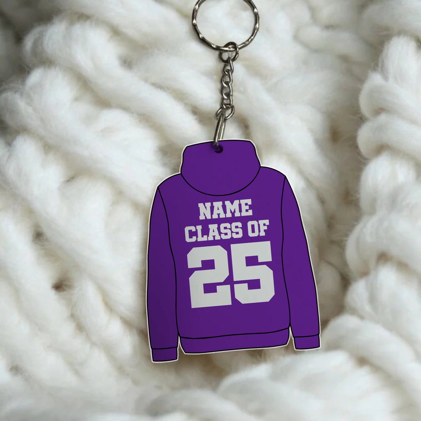 School Leaver Hoody Keyring