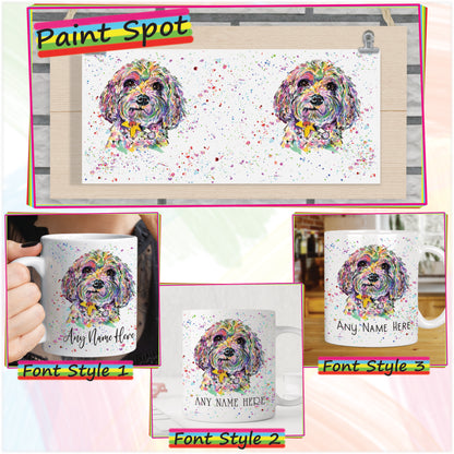 Cockapoo Personalised Cavapoo Mug - Custom Mug for Cavoodle Lover