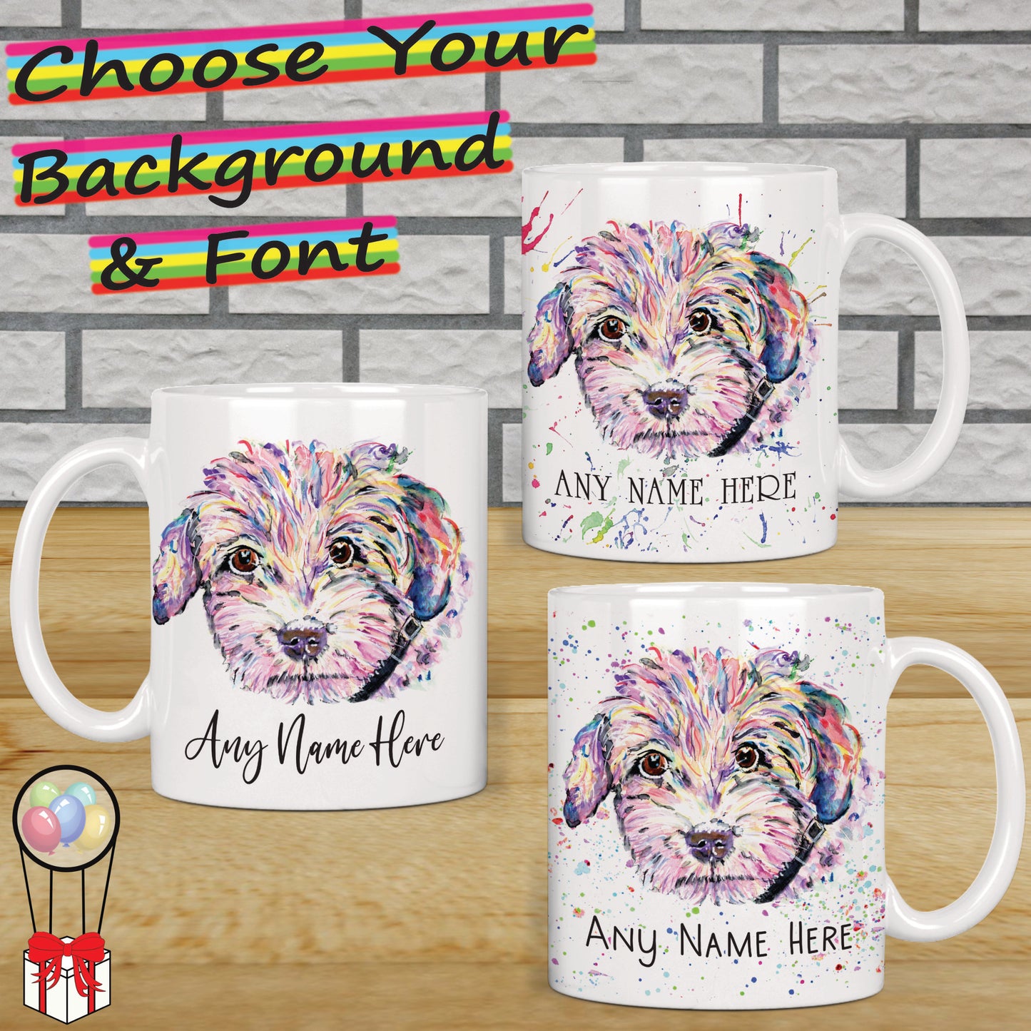 Cavapoo Personalised Cockapoo Mug - Custom Mug for Doodle Lover