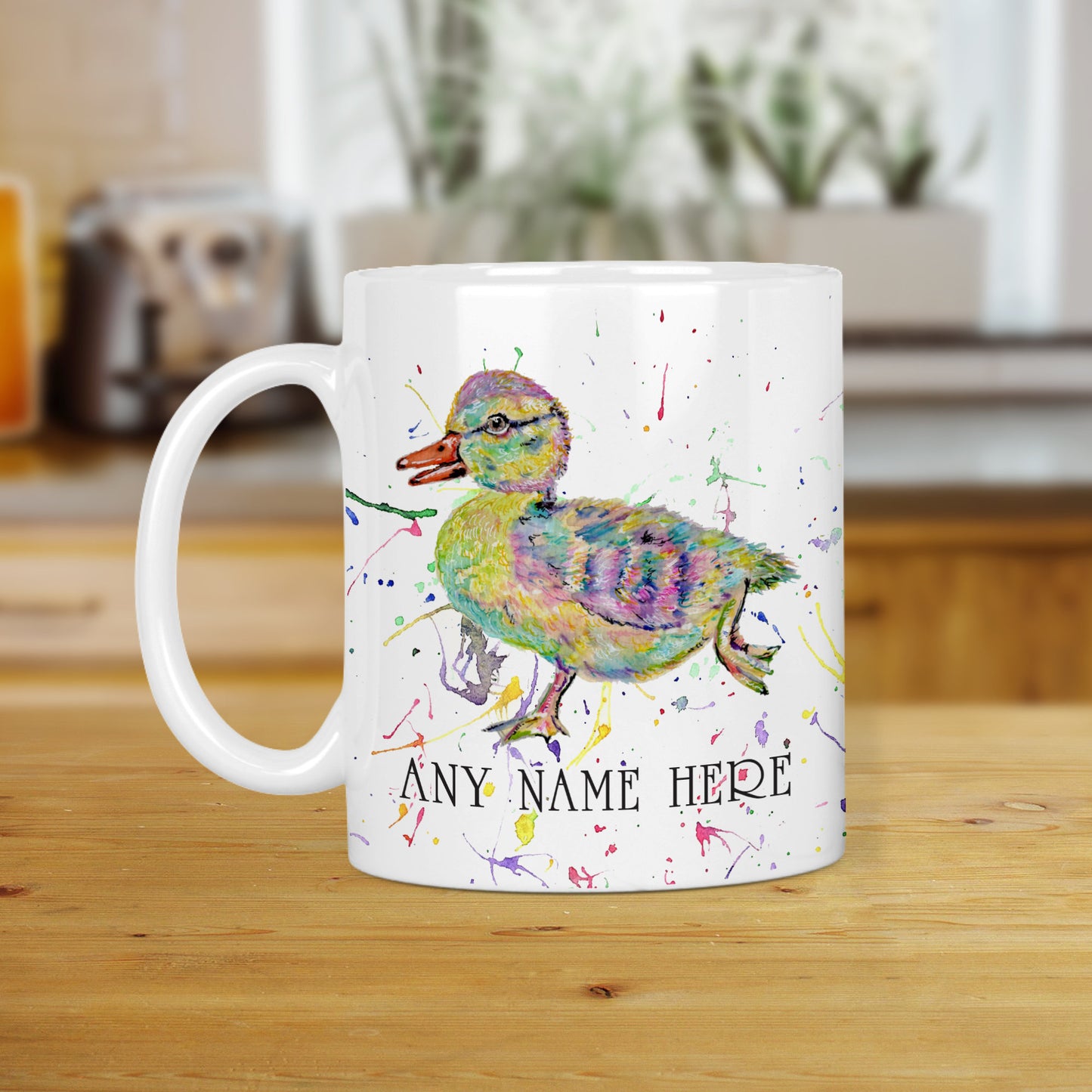 Personalised Duckling Mug - Young Duck Mug for Animal Lover