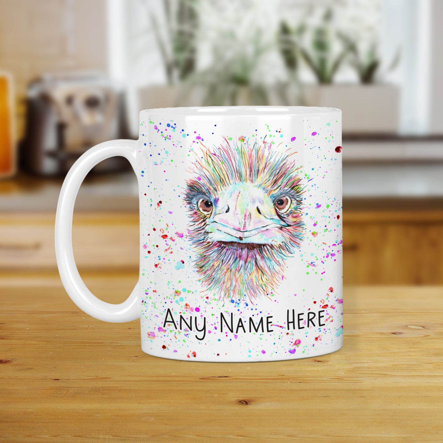 Emu Mug - Personalised Emu Mug Gift for Animal Lover