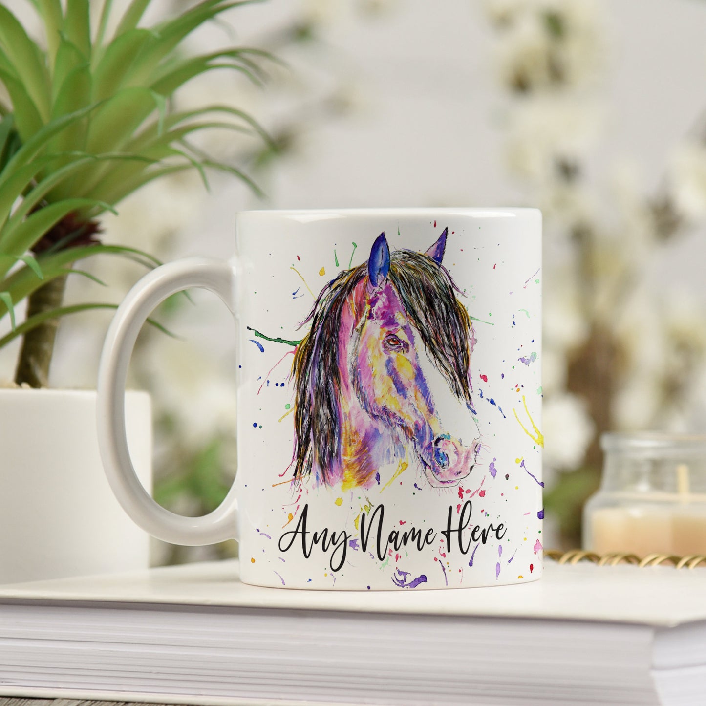 Personalised Horse Mug - Pony Mug Gift for Horse Lover