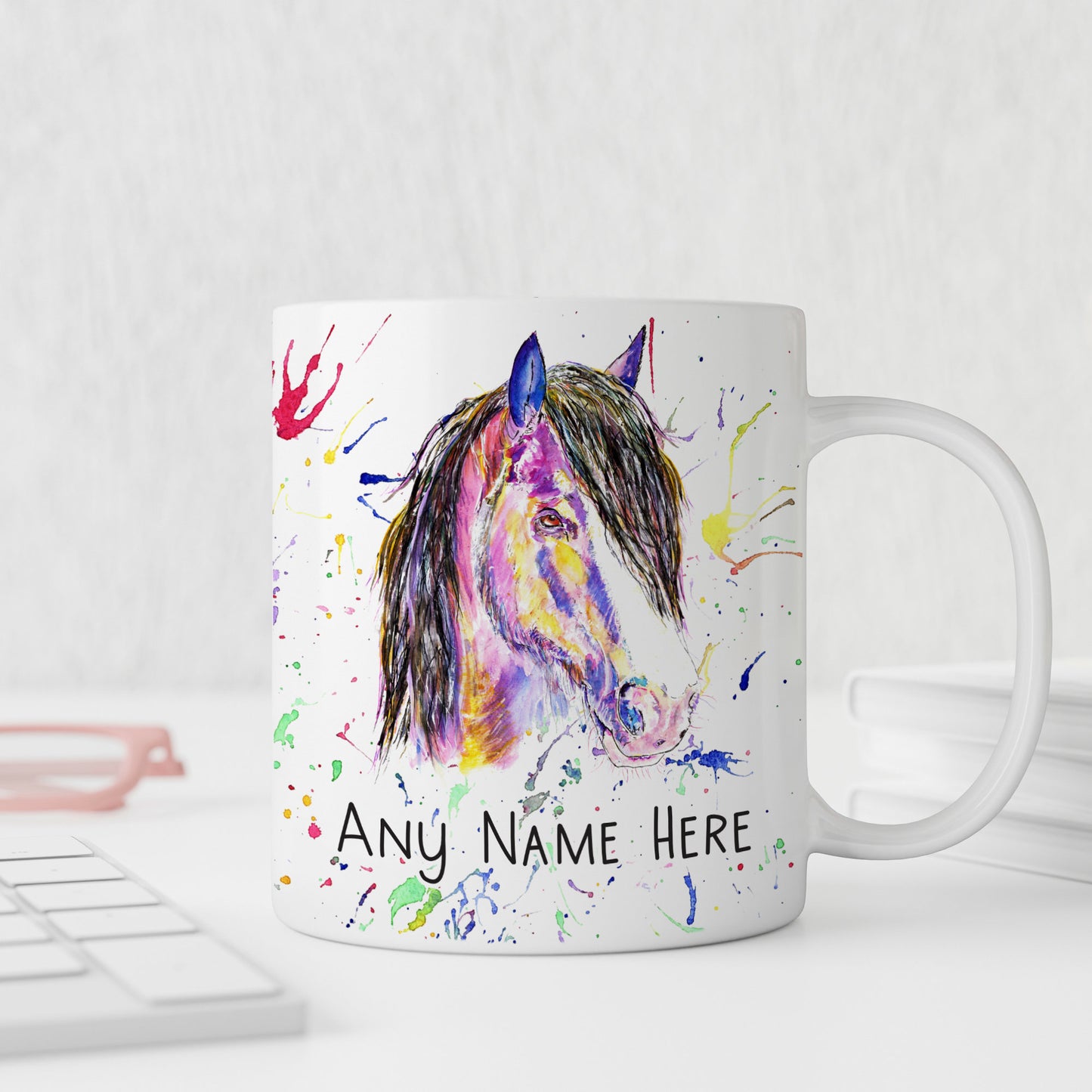 Personalised Horse Mug - Pony Mug Gift for Horse Lover