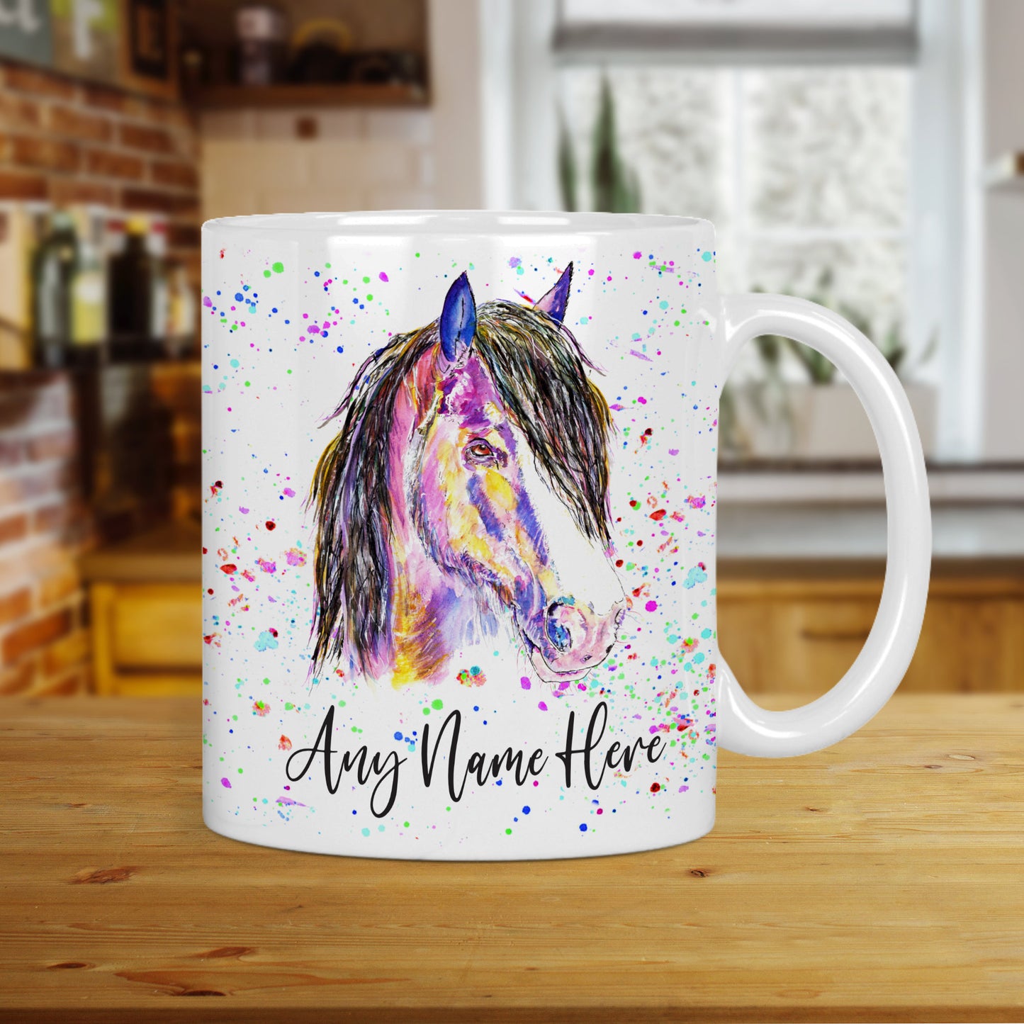 Personalised Horse Mug - Pony Mug Gift for Horse Lover