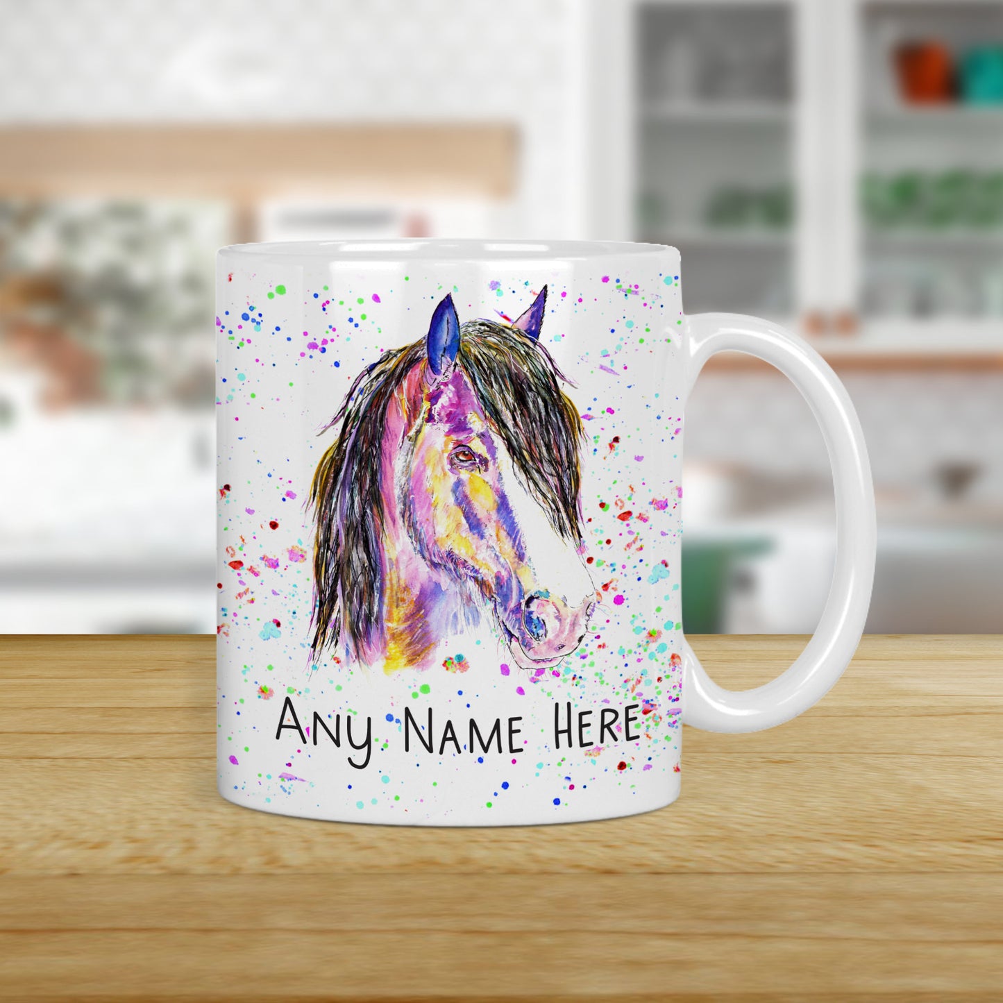 Personalised Horse Mug - Pony Mug Gift for Horse Lover