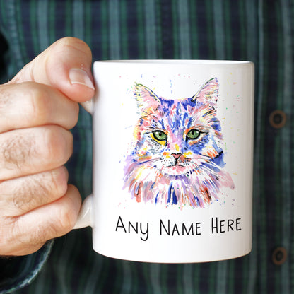 Ragdoll Cat Mug - Longhaired Kitty Mug for Cat Lover