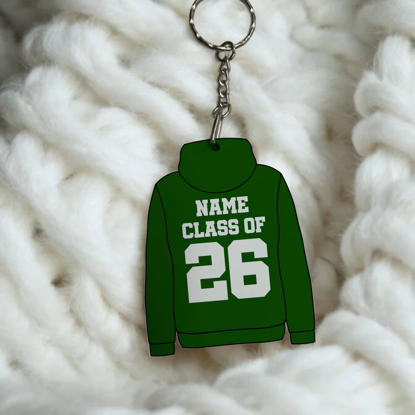 School Leaver Hoody Keyring