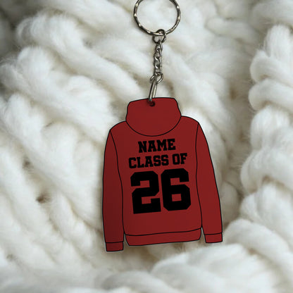 School Leaver Hoody Keyring