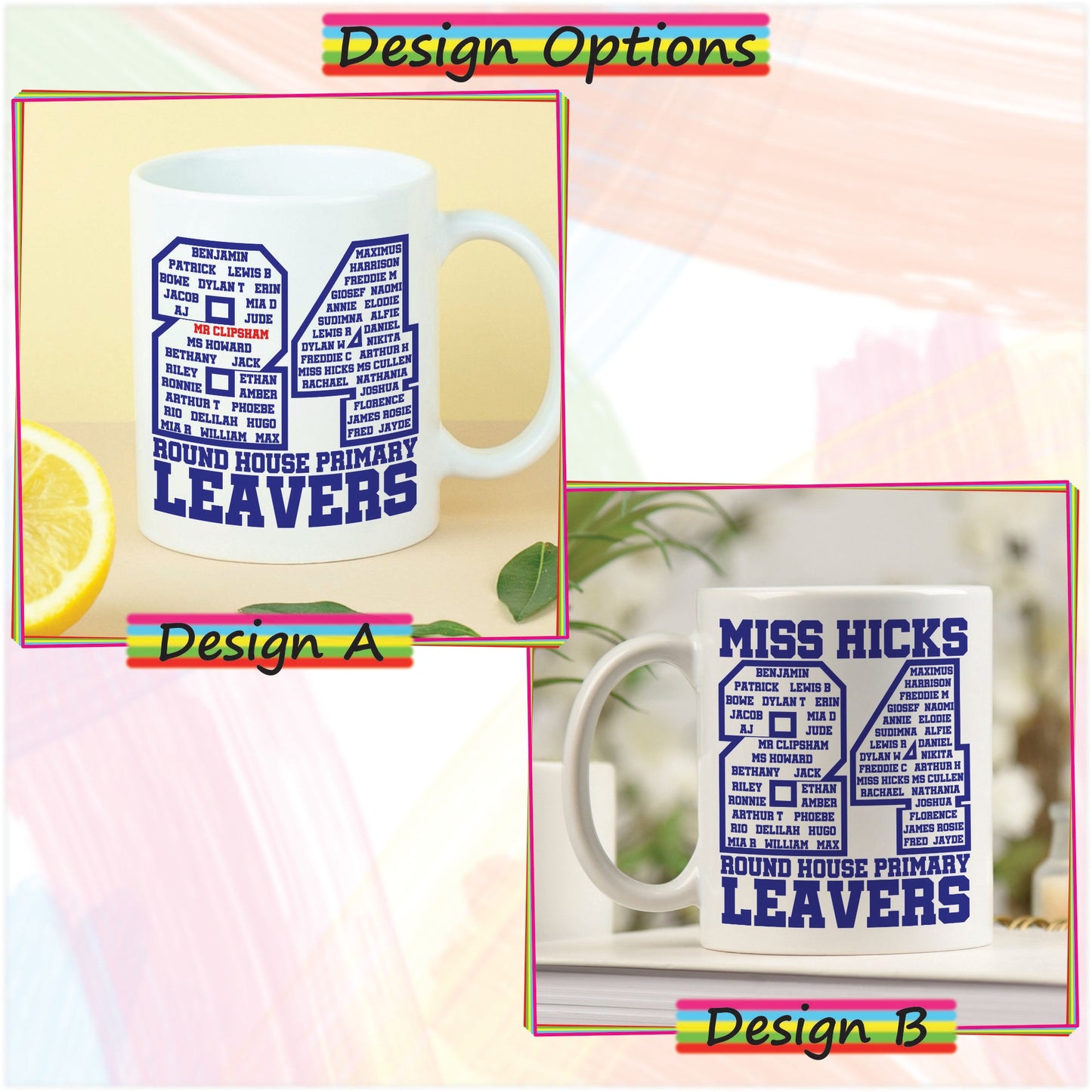 2024 Leavers Commemorative Mug - Round House