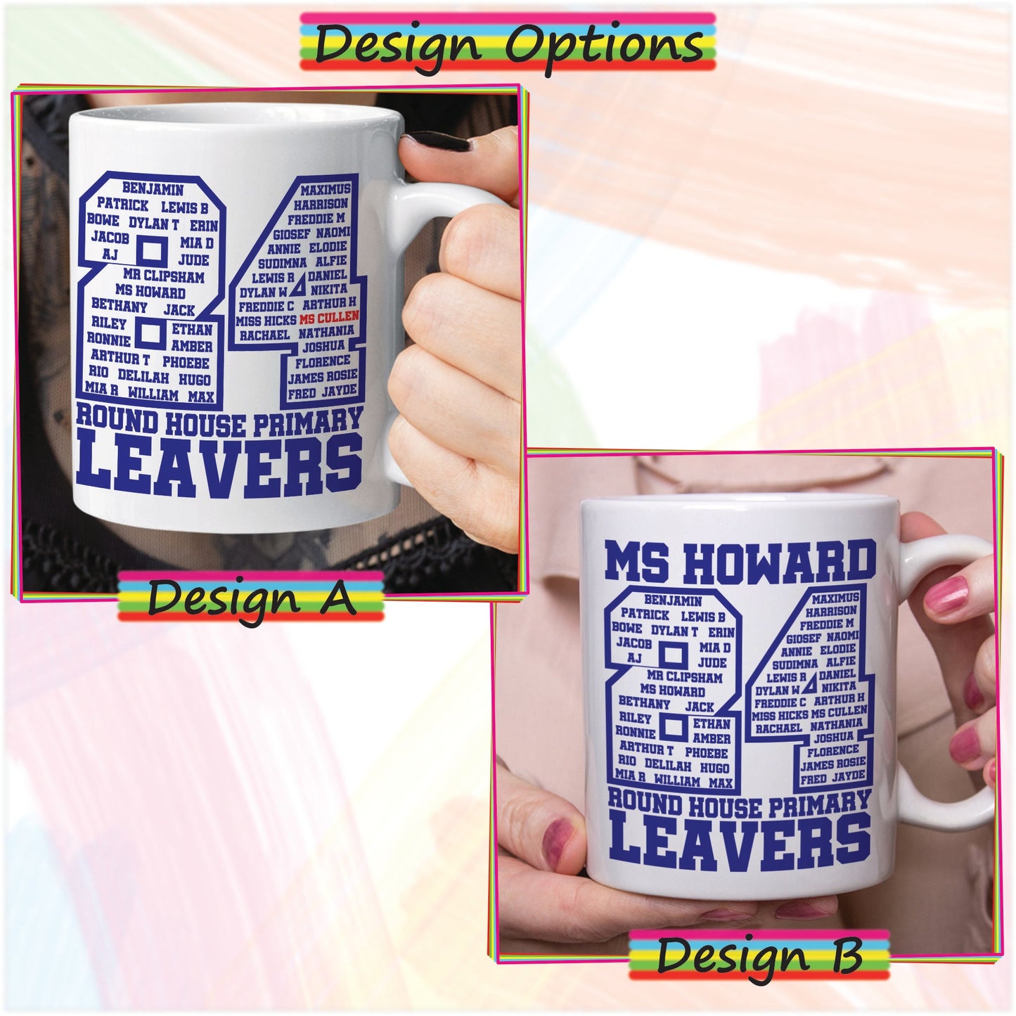 2024 Leavers Commemorative Mug - Round House