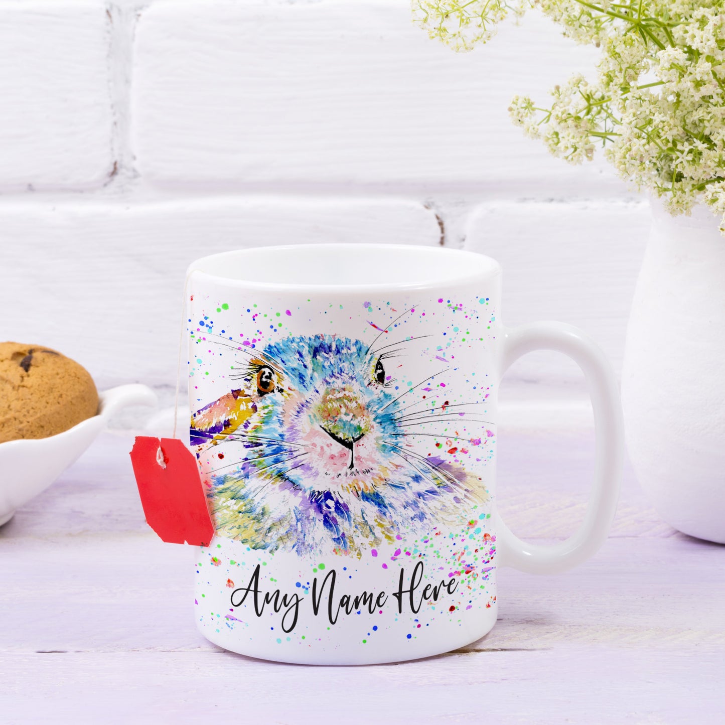 Personalised Rabbit Mug - Cute Bunny Mug for Animal Lover