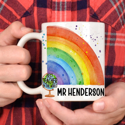 Best Teacher Personalised Mug