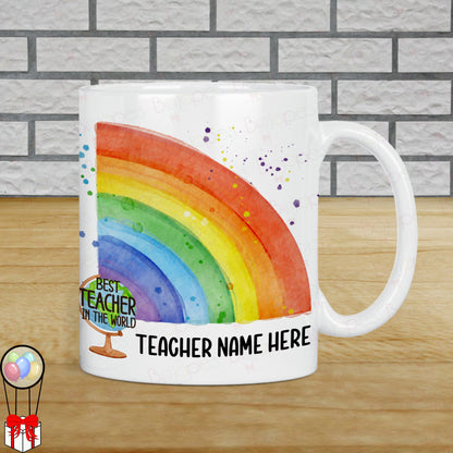 Best Teacher Personalised Mug