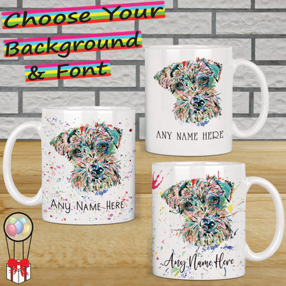 Schnauzer Mug - Personalised Schnauzer Mug for Dog Lover