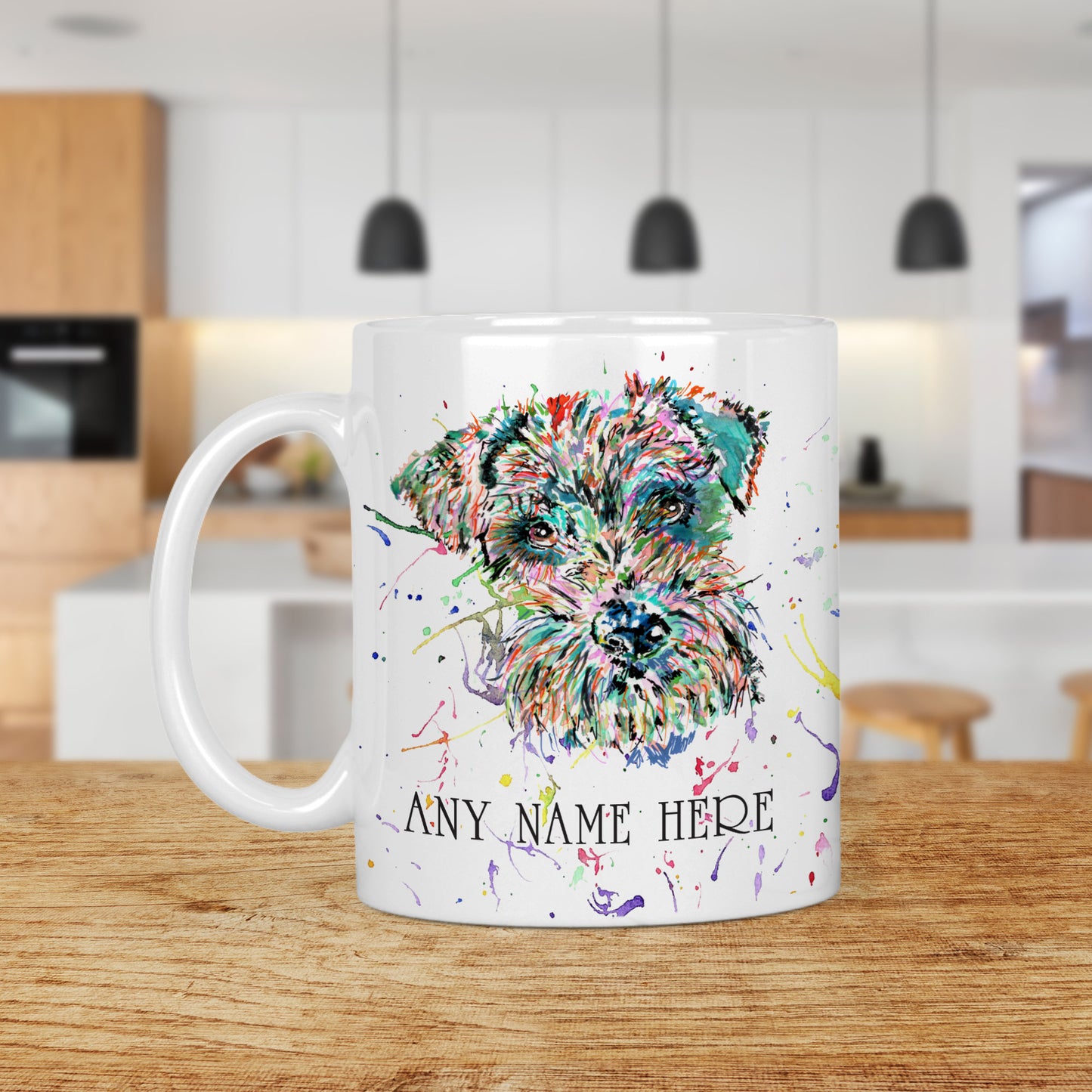 Schnauzer Mug - Personalised Schnauzer Mug for Dog Lover