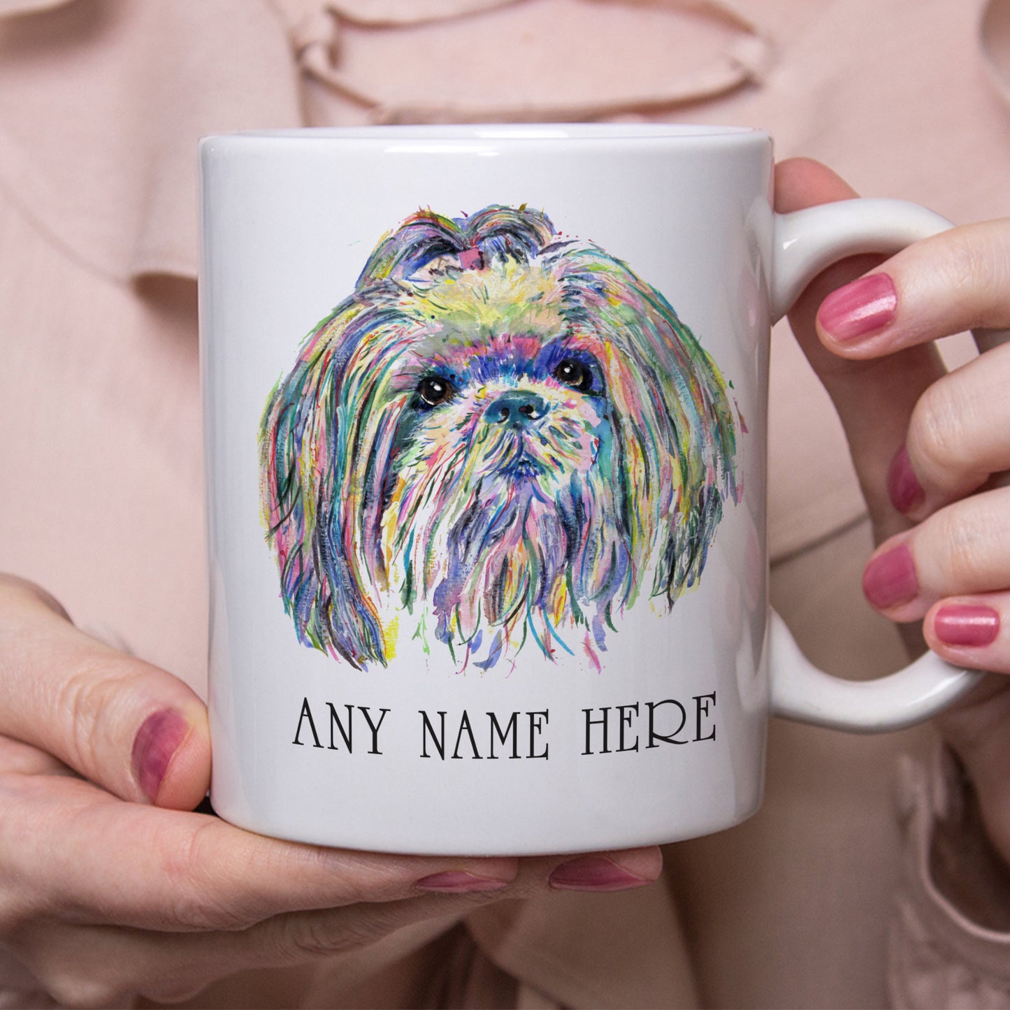 Shih Tzu Mug - Personalised Shih Tzu Mug for Dog Lover