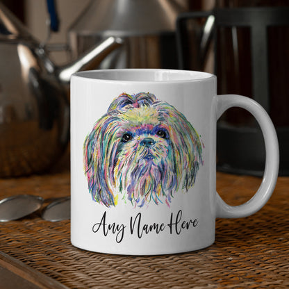 Shih Tzu Mug - Personalised Shih Tzu Mug for Dog Lover