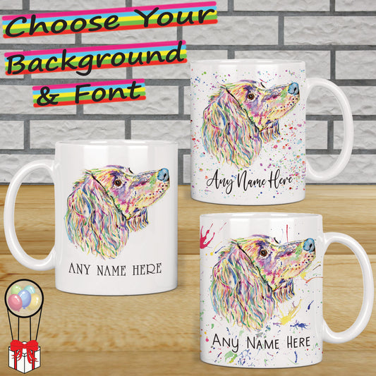 Cocker Spaniel Mug - Personalised Spaniel Mug for Dog Lover