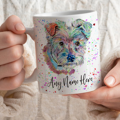 Personalised Terrier Mug - Yorkie Mug Gift for Dog Lover