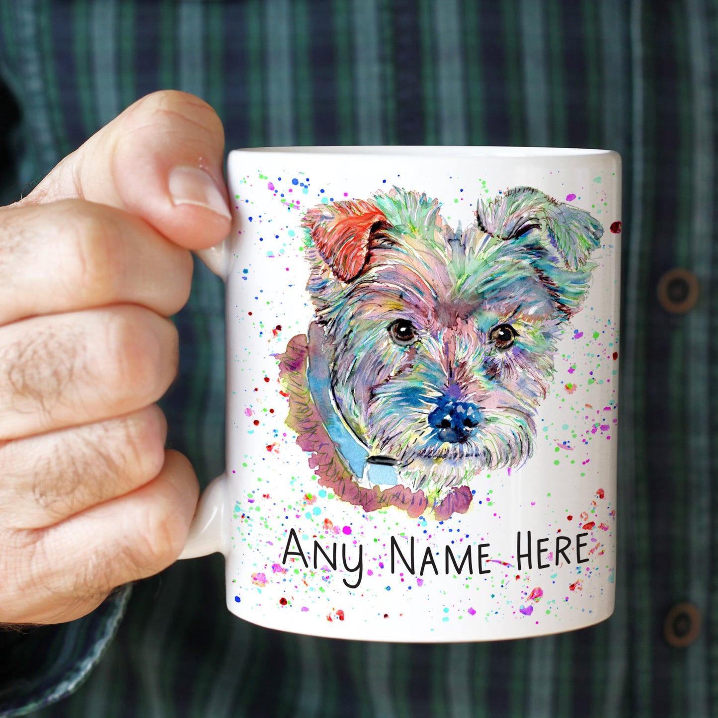 Personalised Terrier Mug - Yorkie Mug Gift for Dog Lover