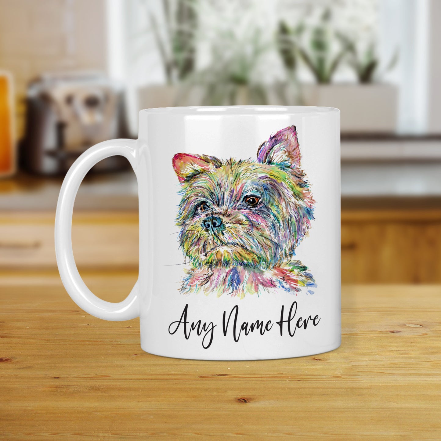 Personalised Yorkshire Terrier Mug - Yorkie Mug Gift for Dog Lover