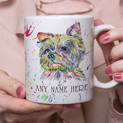 Personalised Yorkshire Terrier Mug - Yorkie Mug Gift for Dog Lover