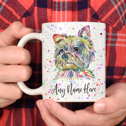 Personalised Yorkshire Terrier Mug - Yorkie Mug Gift for Dog Lover