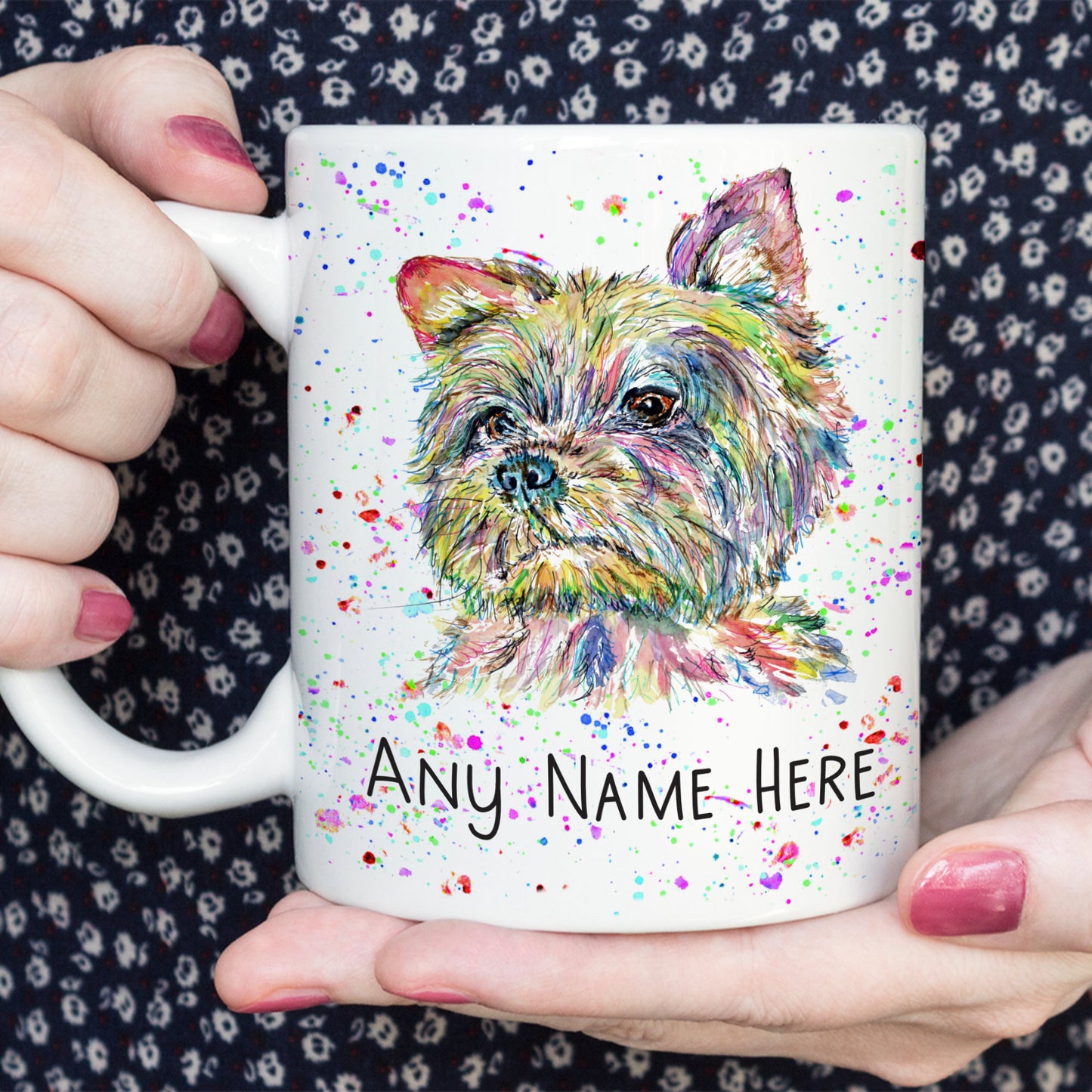 Personalised Yorkshire Terrier Mug - Yorkie Mug Gift for Dog Lover