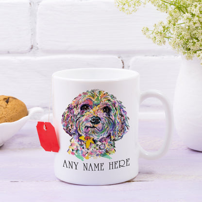 Cockapoo Personalised Cavapoo Mug - Custom Mug for Cavoodle Lover