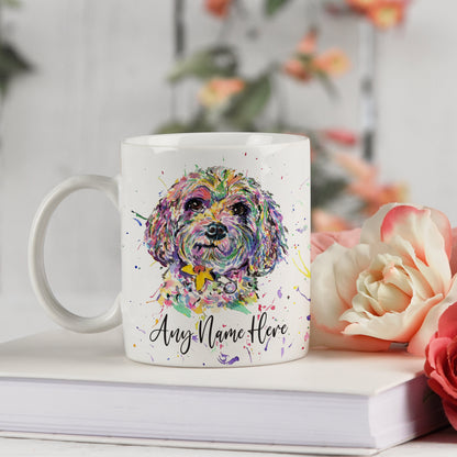 Cockapoo Personalised Cavapoo Mug - Custom Mug for Cavoodle Lover