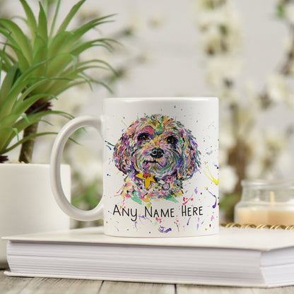 Cockapoo Personalised Cavapoo Mug - Custom Mug for Cavoodle Lover