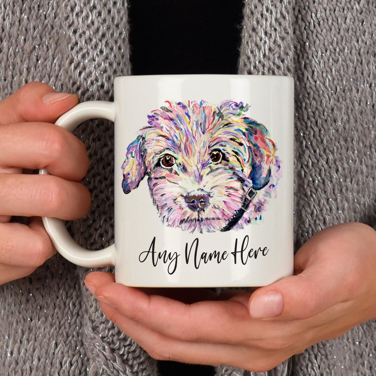 Cavapoo Personalised Cockapoo Mug - Custom Mug for Doodle Lover