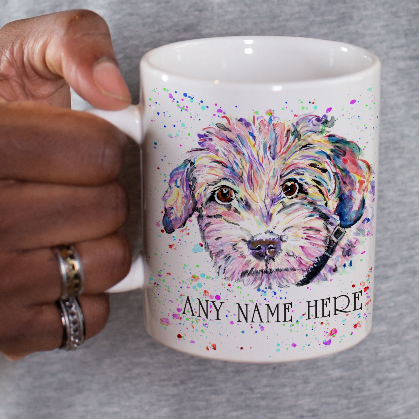 Cavapoo Personalised Cockapoo Mug - Custom Mug for Doodle Lover