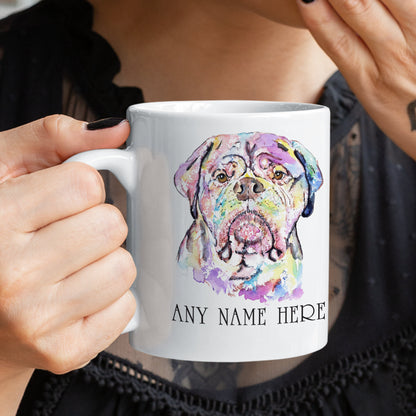 Dogue de Bordeaux Mug - Personalised Mug for Large Dog Lover