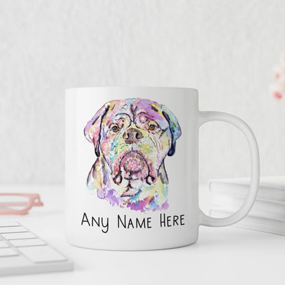 Dogue de Bordeaux Mug - Personalised Mug for Large Dog Lover