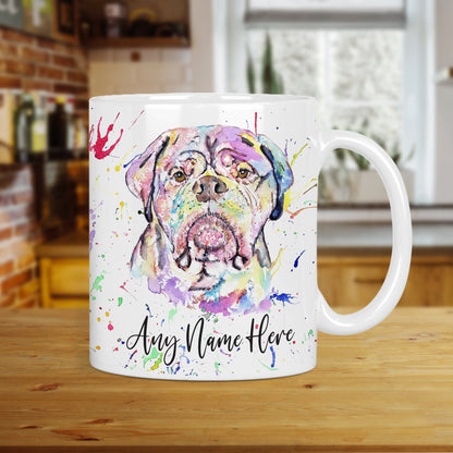 Dogue de Bordeaux Mug - Personalised Mug for Large Dog Lover