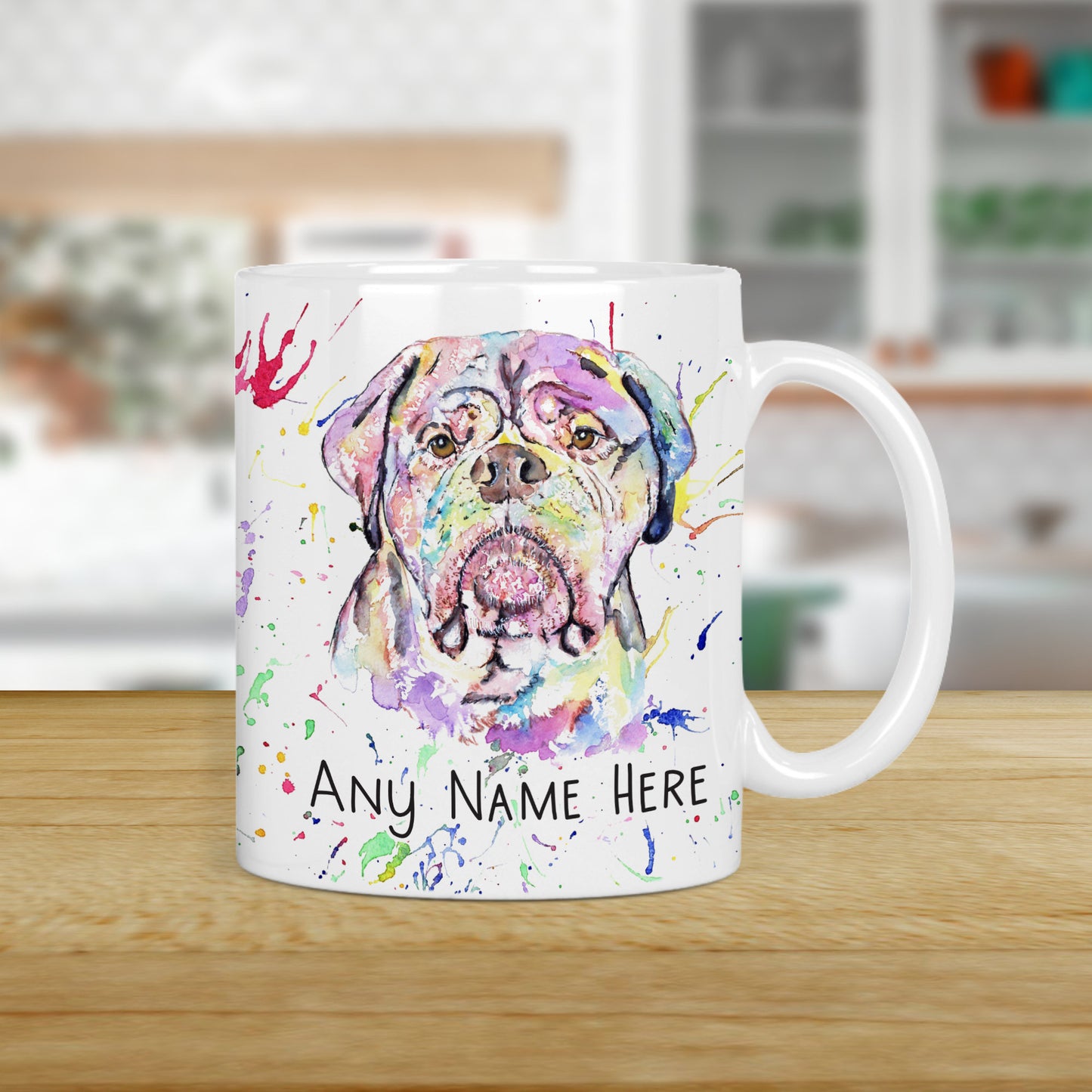 Dogue de Bordeaux Mug - Personalised Mug for Large Dog Lover