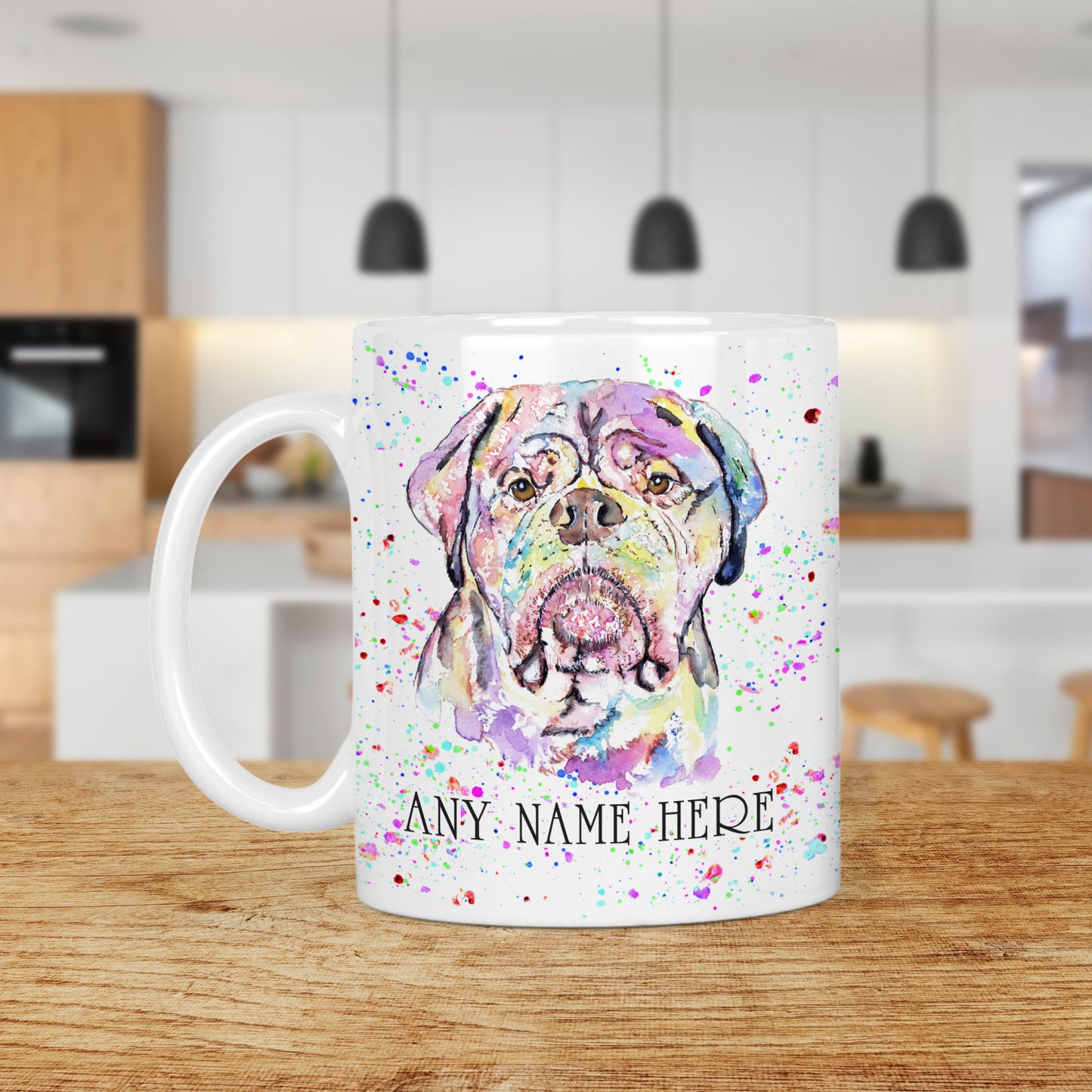 Dogue de Bordeaux Mug - Personalised Mug for Large Dog Lover