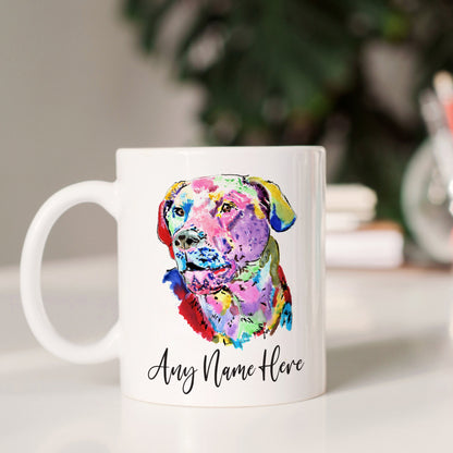 Personalised Labrador Mug - Colourful Labrador Mug for Dog Lover