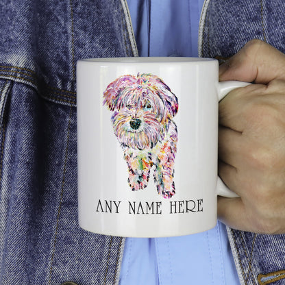 Personalised Maltichon Mug - Maltese Bichon Mug for Dog Lover