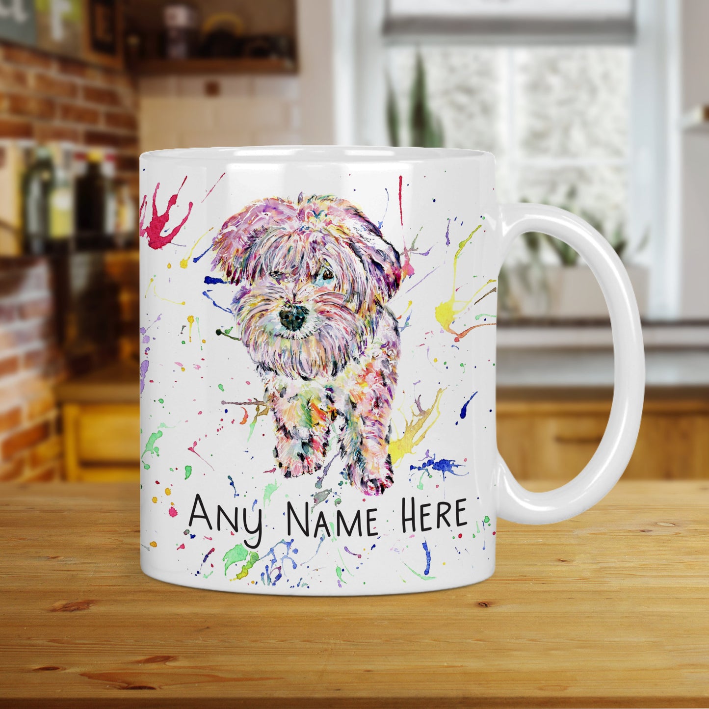 Personalised Maltichon Mug - Maltese Bichon Mug for Dog Lover