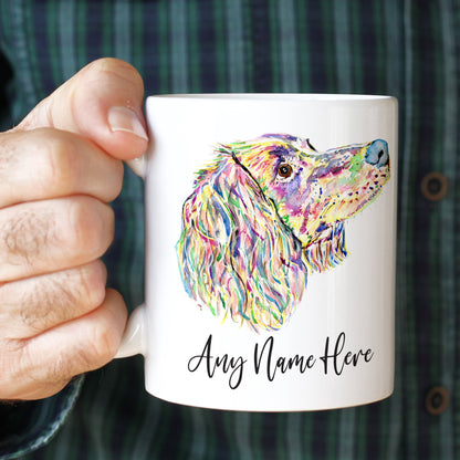 Cocker Spaniel Mug - Personalised Spaniel Mug for Dog Lover