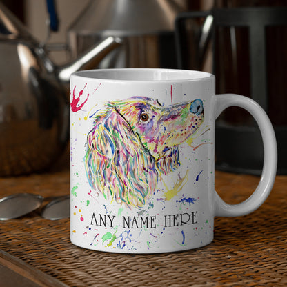 Cocker Spaniel Mug - Personalised Spaniel Mug for Dog Lover