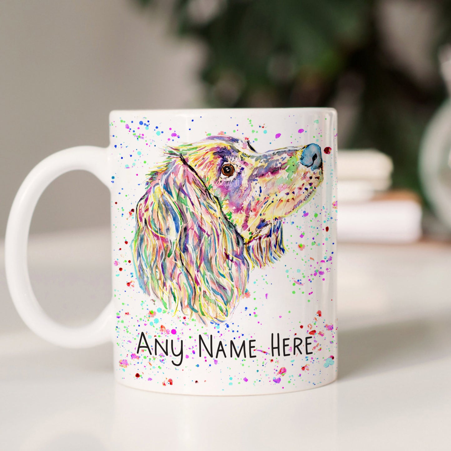 Cocker Spaniel Mug - Personalised Spaniel Mug for Dog Lover